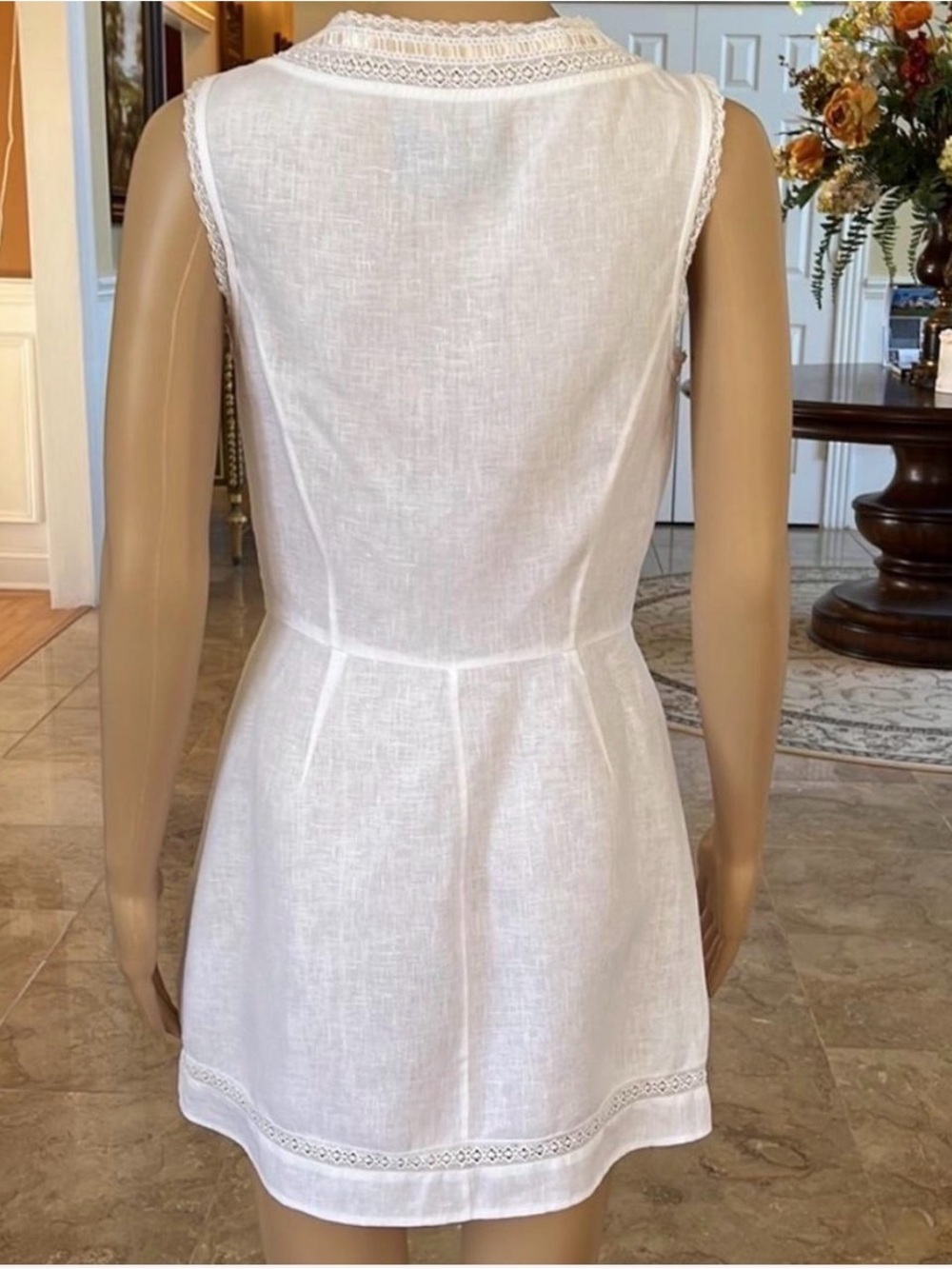 Reformation White Helene Dress - Picture 4 of 4